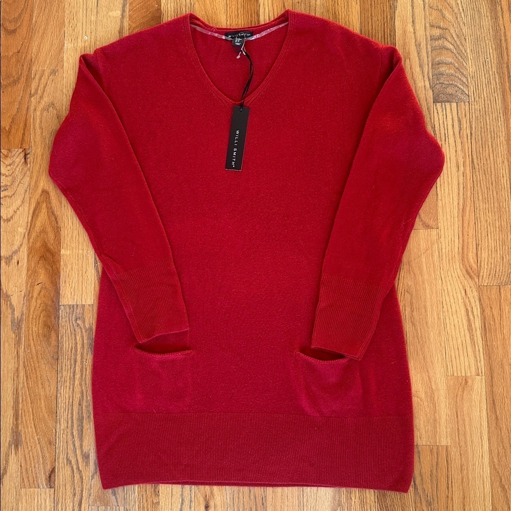 Willi Smith Red Sweater - Picture 2 of 6
